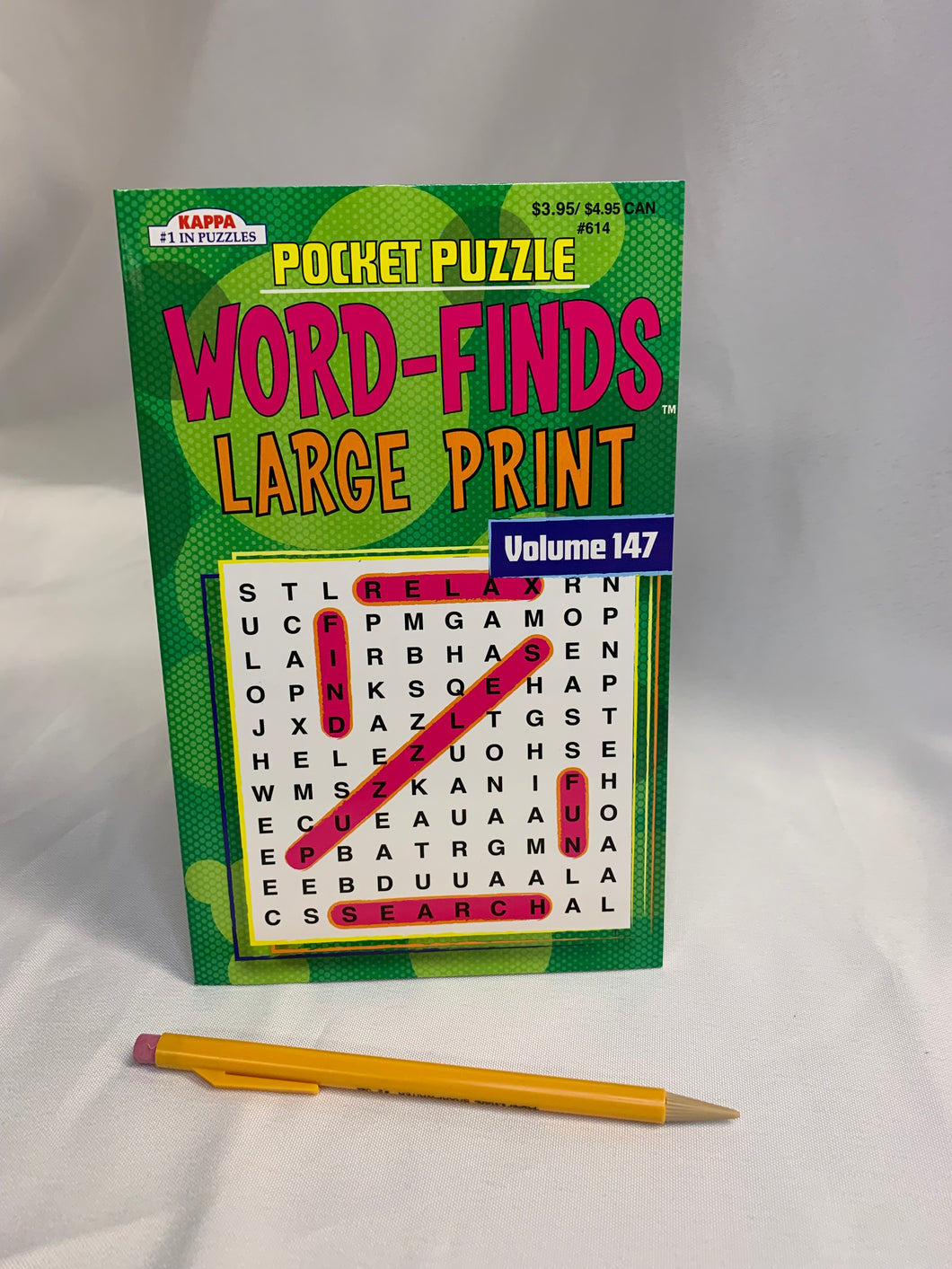 Word-Finds Book + Pencil